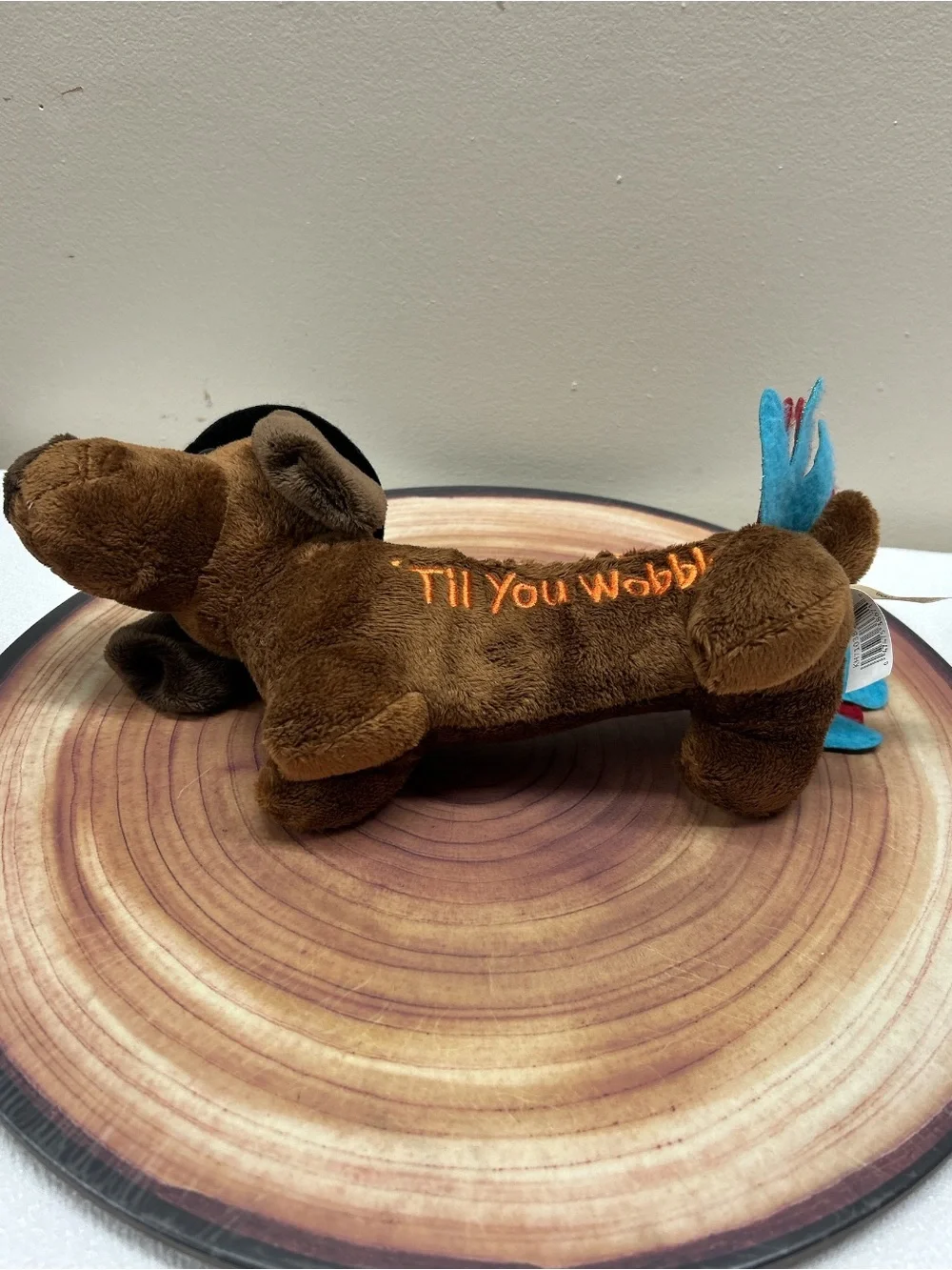 DanDee Collectors Thanksgiving Dachshund Wiener Dog Plush Pilgrim Turkey Gobble